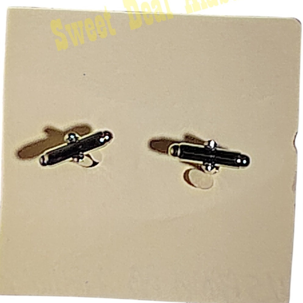 Army Airborne Parachutist - Jump Wings - Cufflinks, Mirror Finish, 7/8"W x 1/2"H