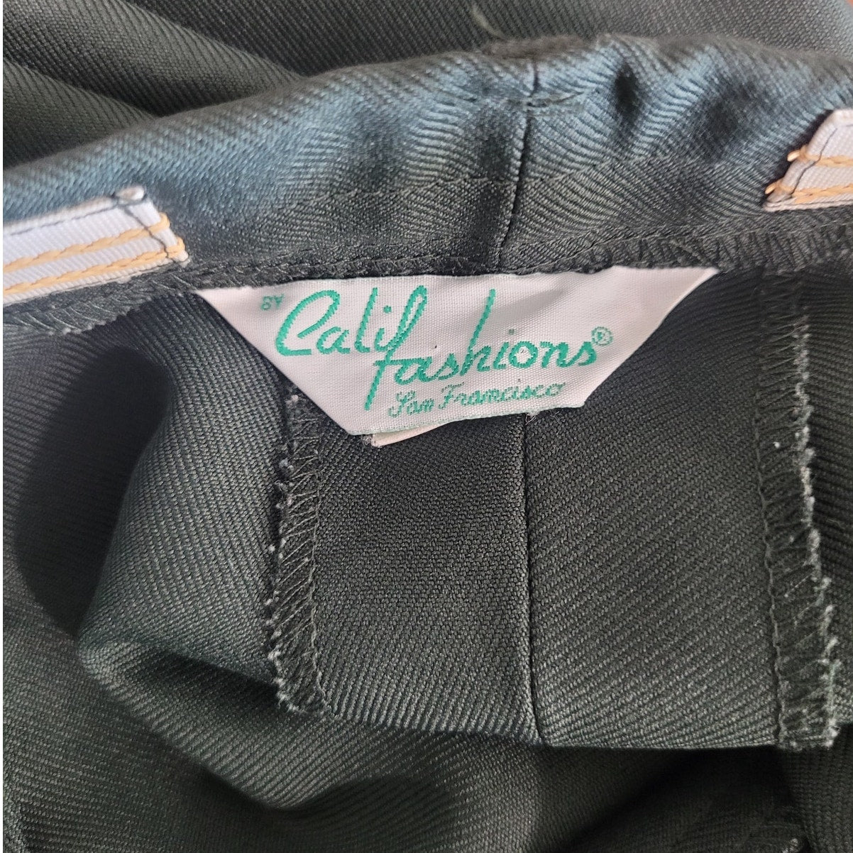 Army Green Shade 491 Women’s Uniform Pants - Size 28x28 - Poly/Wool- Made in USA