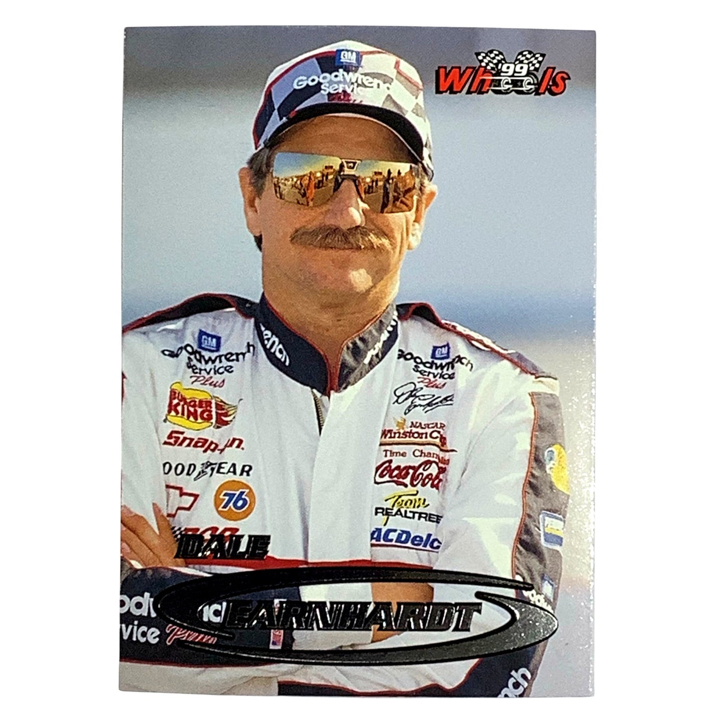 Dale Earnhardt Sr., Goodwrench, Card 9, 1999 Wheels NASCAR Winston Cup, NM+