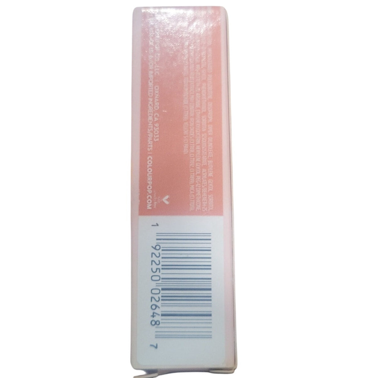 ColourPop Fresh Kiss Glossy Lip Stain, Twice Shy .06oz Hydrating Vegan Formula