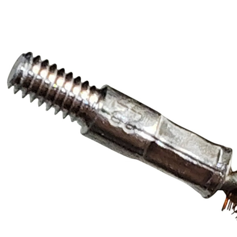 Gunsmithing .22 Cal Bronze Bore Cleaning Brush 3" Long