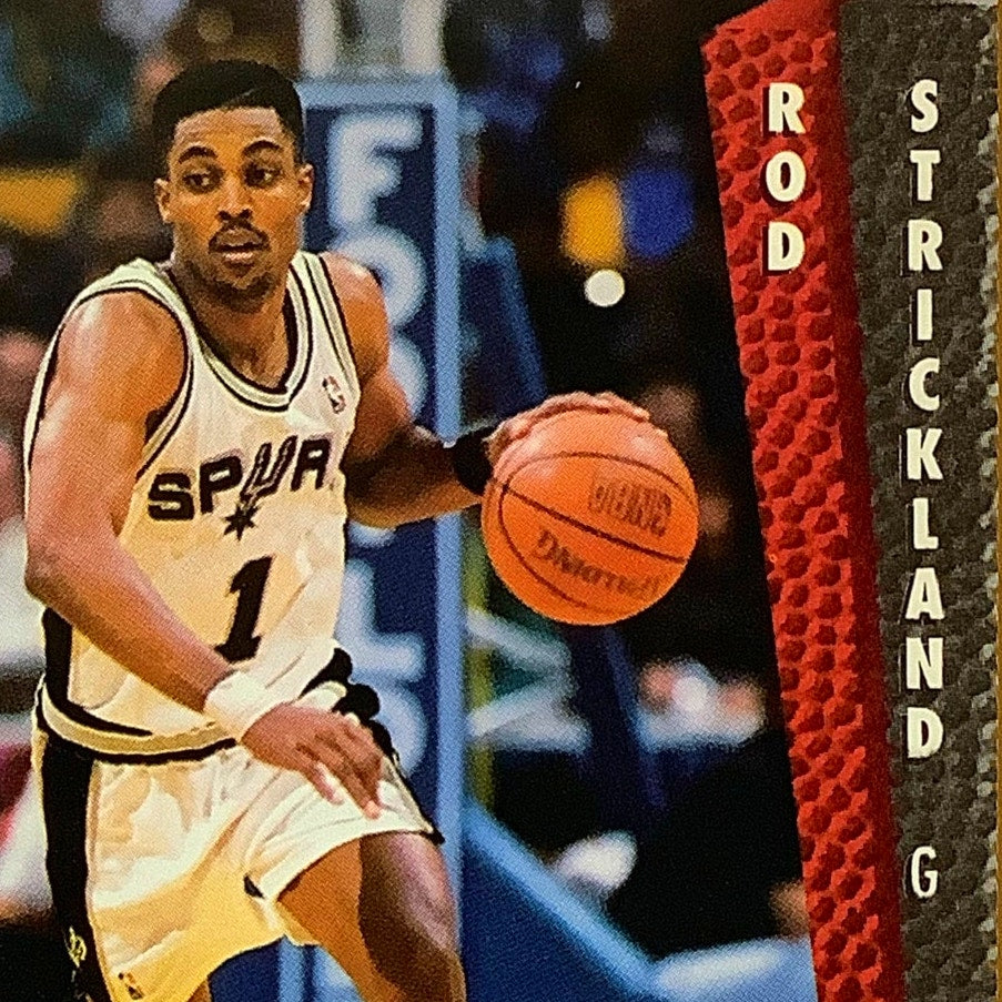 Rod Strickland (F), Card #192, Portland Trail Blazers, 1992-93 Fleer NBA