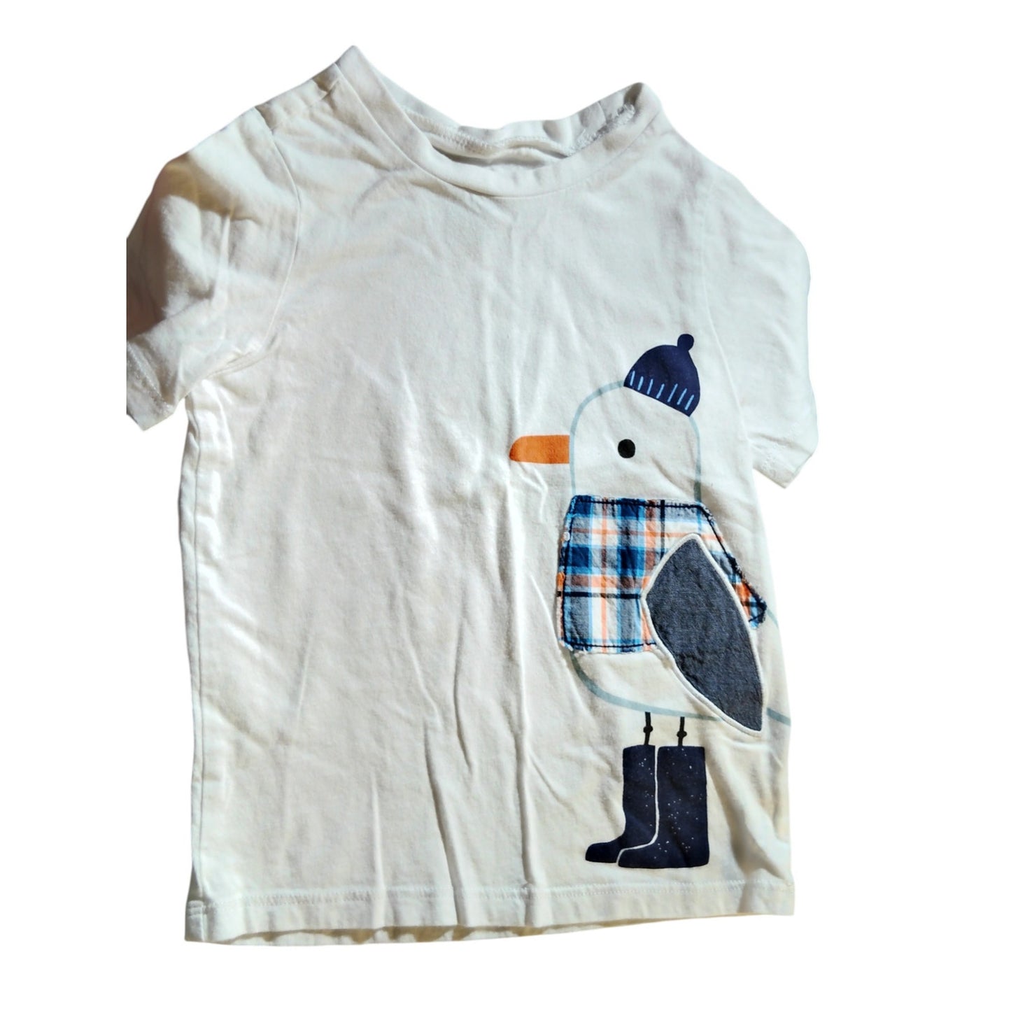 Bundle of 3 Shirts, 4T & 5T, Elephant, Penguin, Polo Style, See Photos