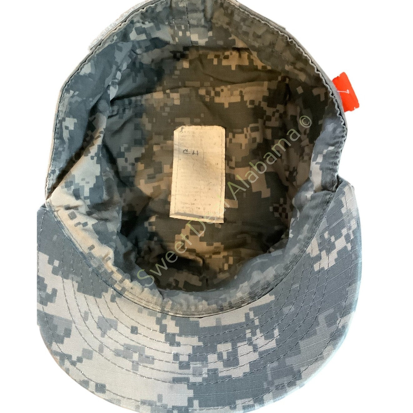 Vintage U.S. Military Personnel ACU Patrol Cap, Digital Camo, 6-5/8, EUC