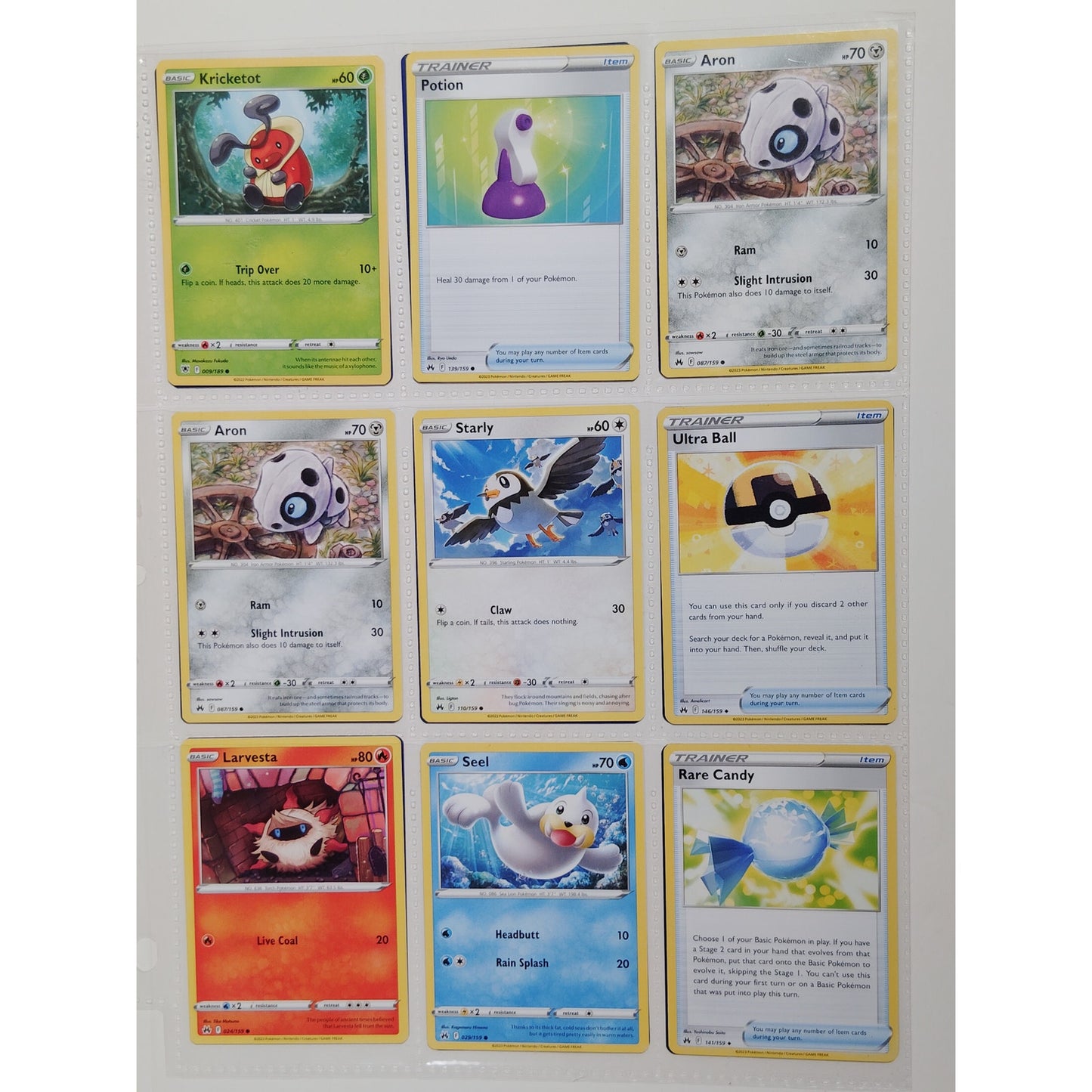 18 Random Pokémon Cards Pictured, Actual Photos Provided