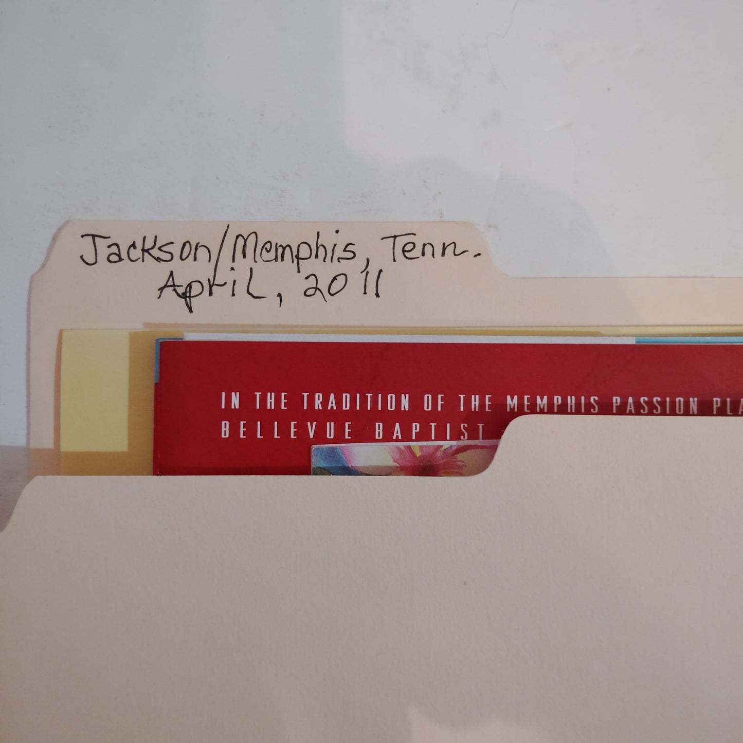 2011 Jackson Memphis Yellowstone Travel Ephemera Collection Brochures Maps