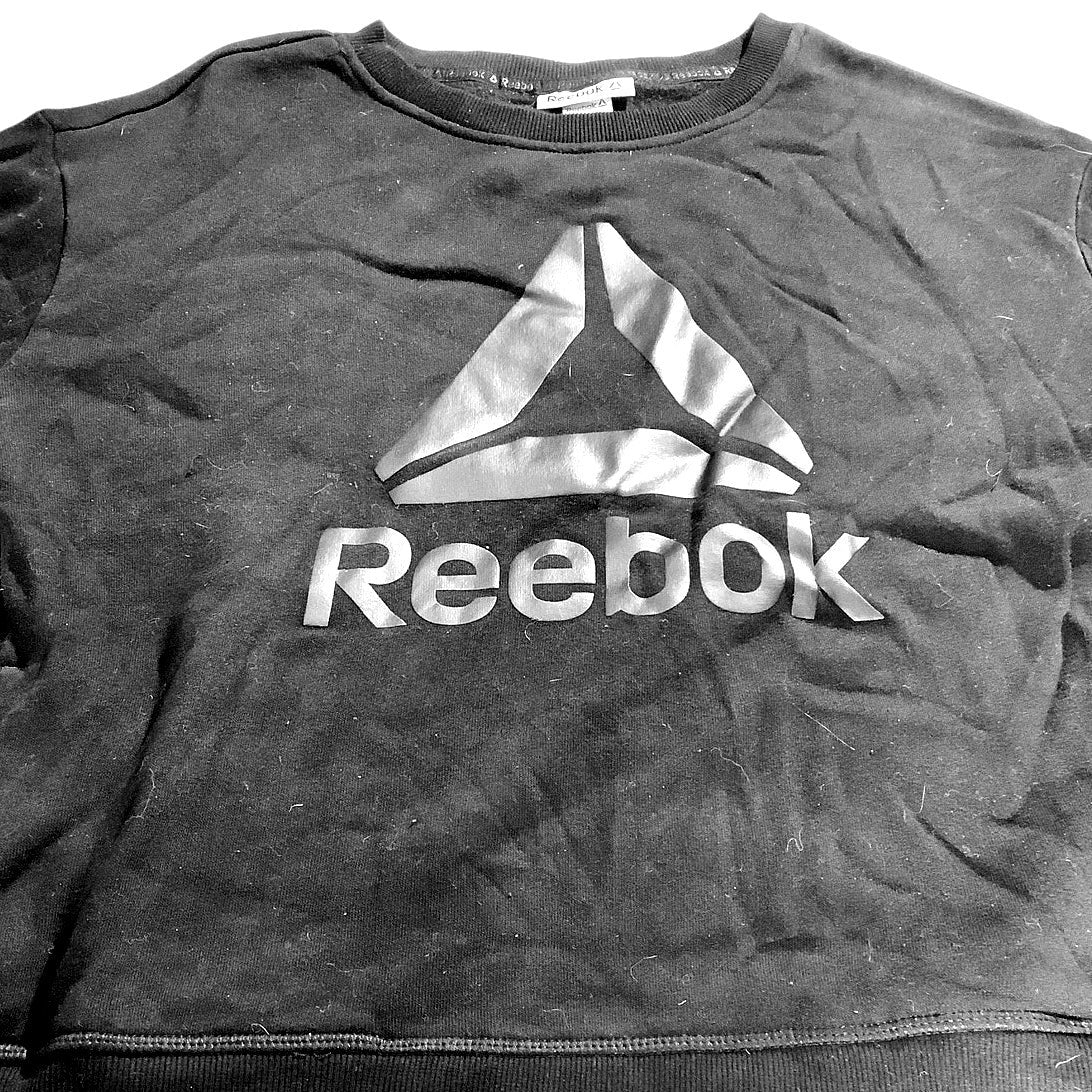 Reebok Women's Supersoft Gravity Crew Sweatsuit Shirt & Pants w/ Pockets, SM