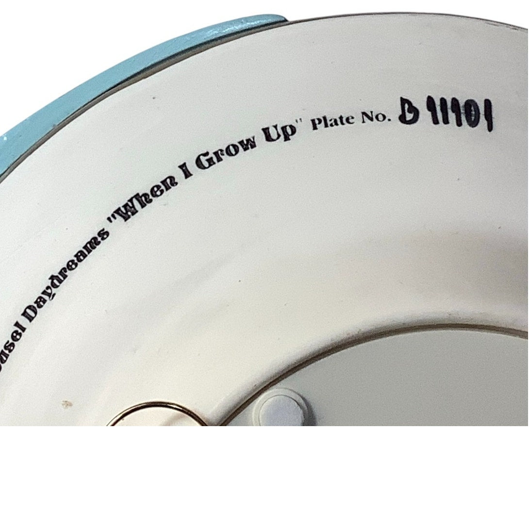 Carousel Daydreams "When I Grow Up" 8" Plate, Bradford Exchange No.84-810-176.2