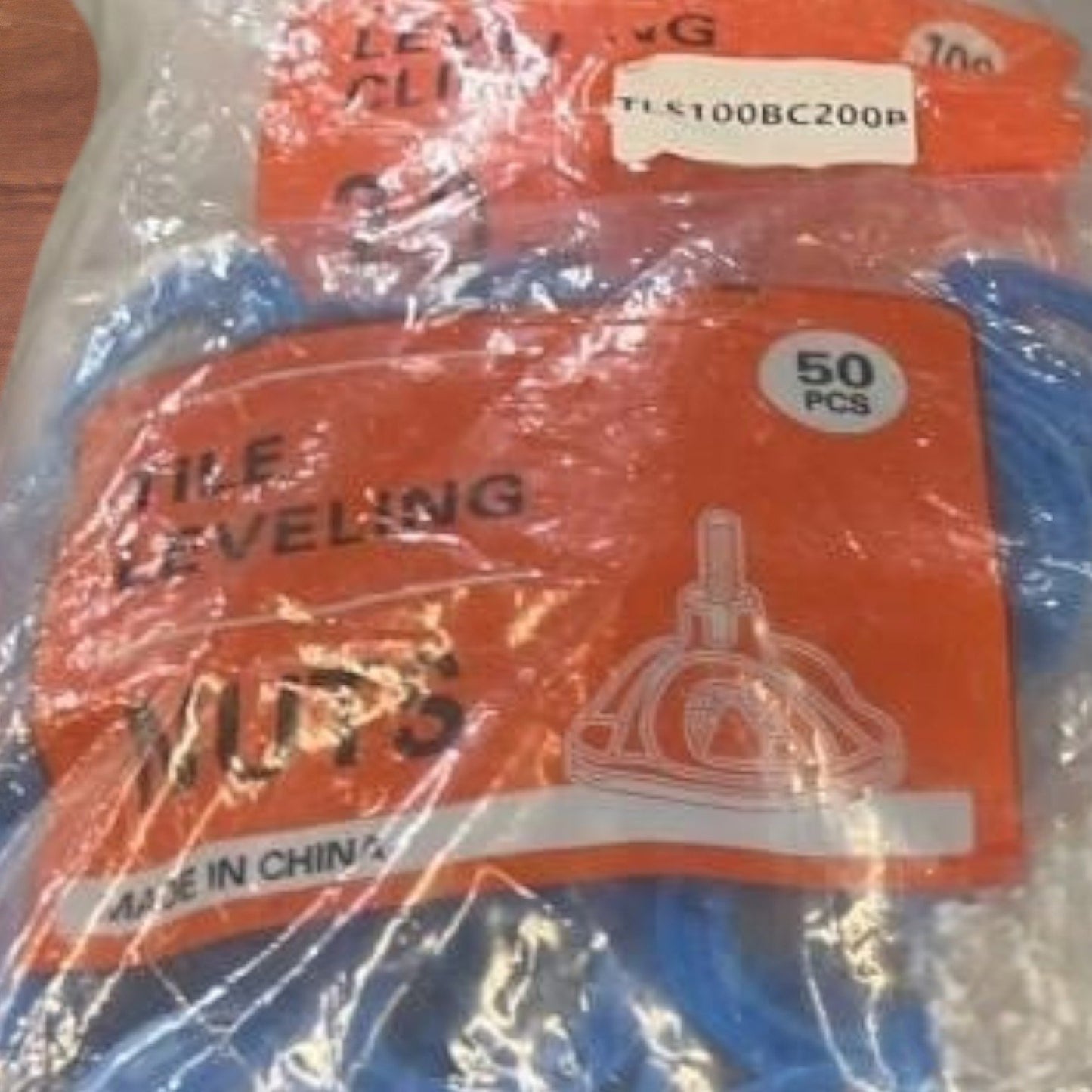 Wellco TLS100BC200B Tile Leveling System Kit 100 Caps + 200 Base Plates