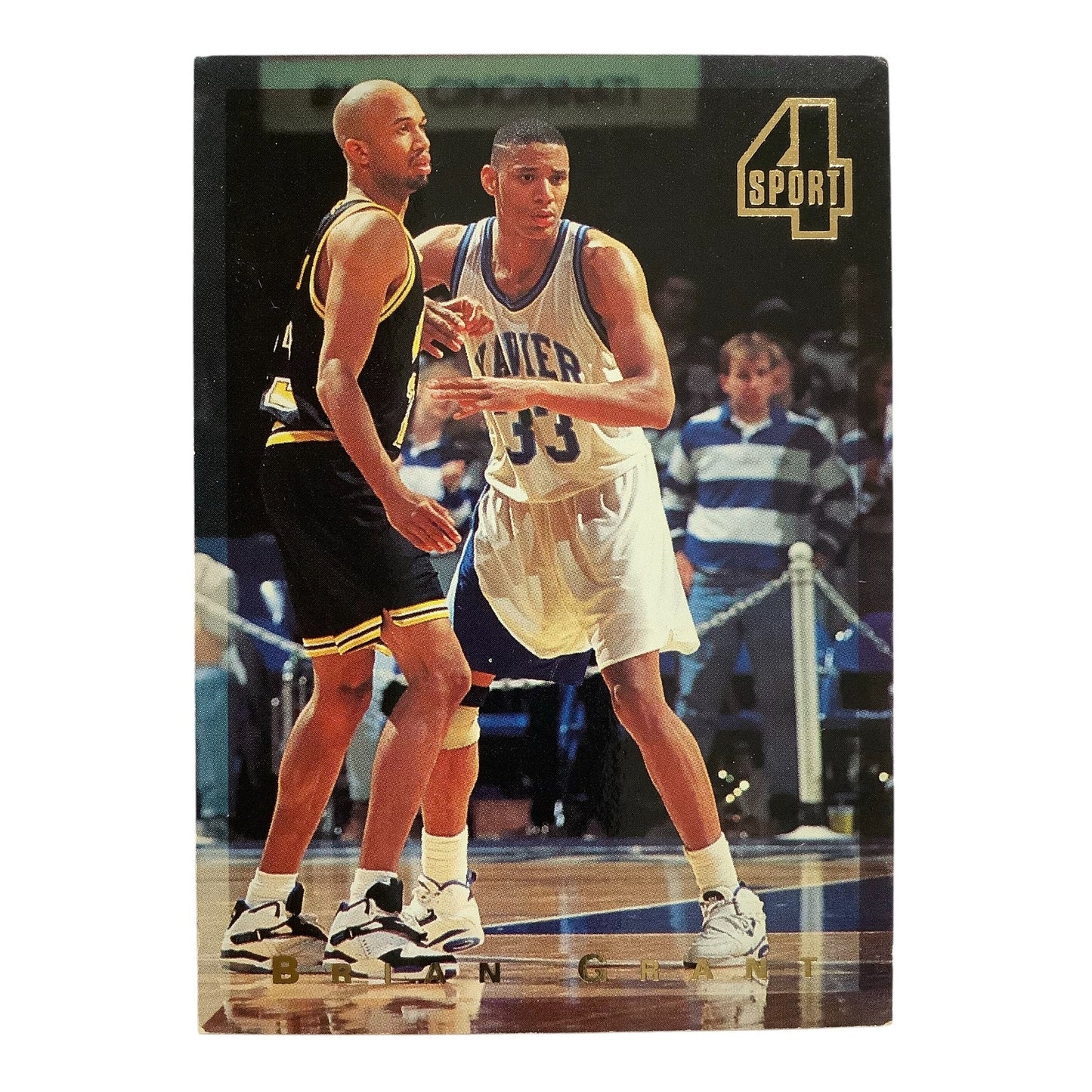 Brian Grant, Univ. Xavier (F), Classics 1994, 4Sport Card 8, EXC