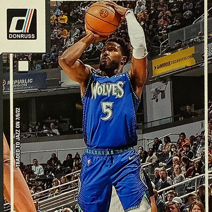 Malik Beasley, Utah Jazz, Card #193, 2022-23 NBA Panini-Donruss
