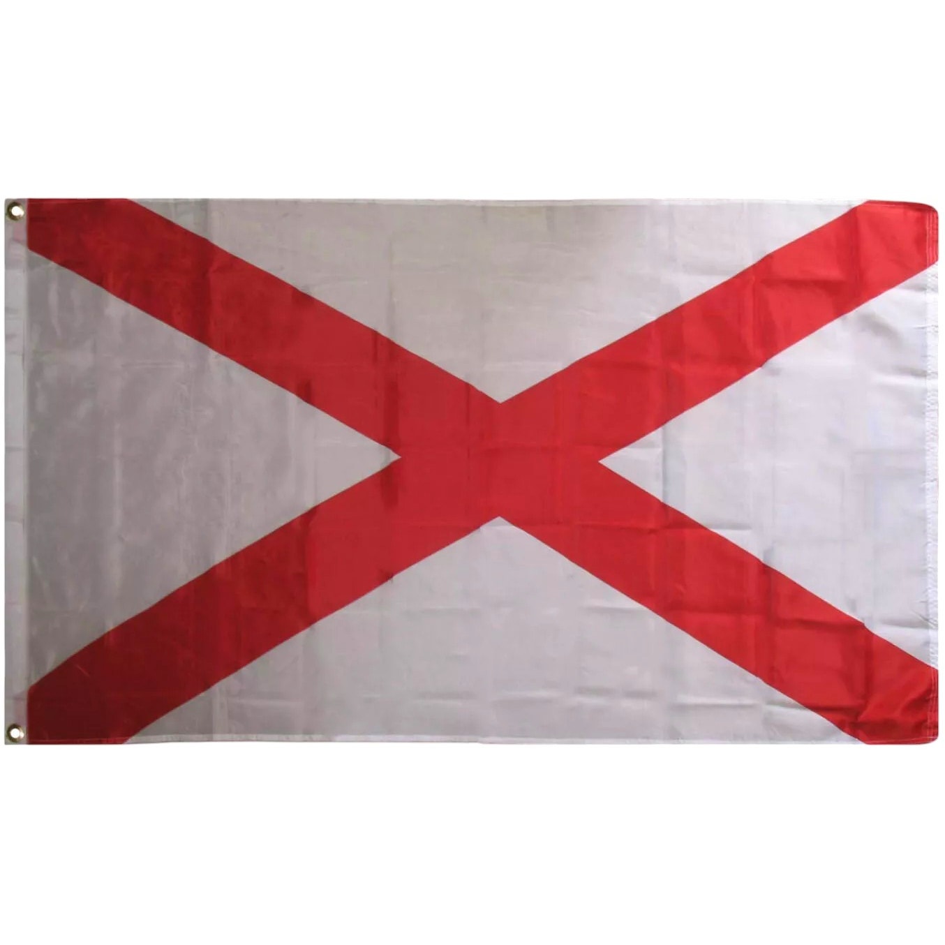 U.S. State Flag, Alabama Flag, 3' x 5' Poly Flag / Banner, 100D Flag Material