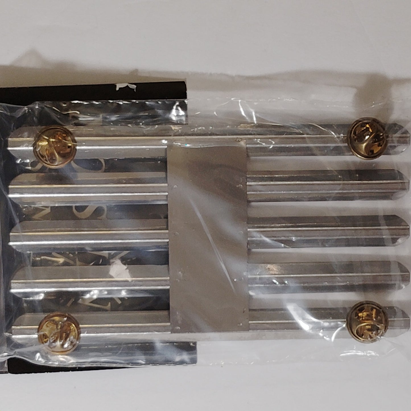 Mounting Rack Bar - 15 Ribbons (3/3/3/3/3 w/ 1/8" Gap) No-Shine Insignia