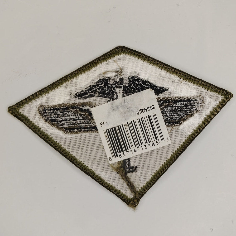 USMC 1st Marine Aircraft Wing Patch Subdued OD 3‑3/4" × 2‑7/8" Sew‑On