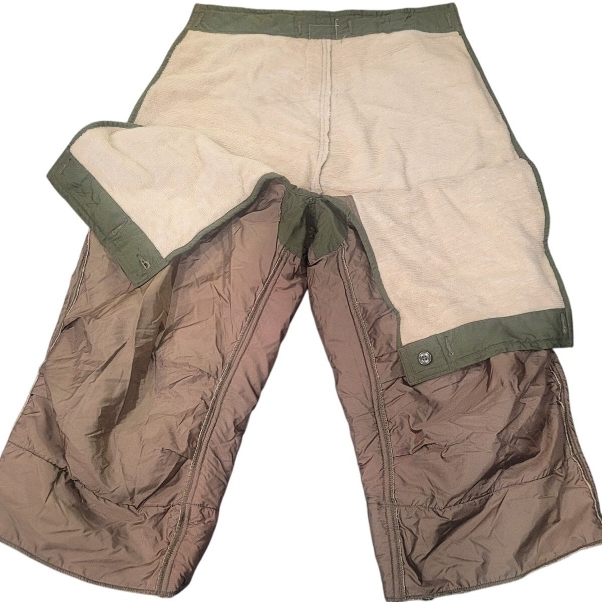 M-1951 Arctic Trousers Liner – Small Regular – 100% Wool Shell, Cold Weather