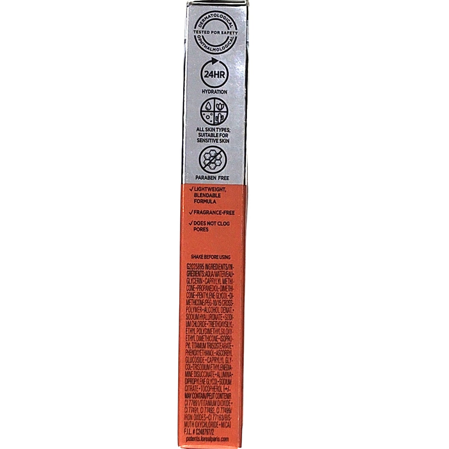 L'Oréal Paris True Match Eye Cream in a Concealer Dark N7-8 0.5% Hyaluronic Acid