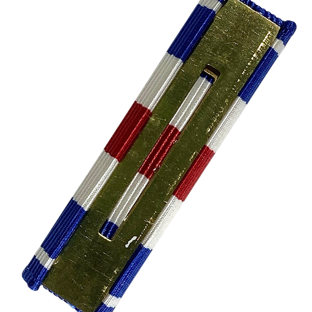Silver Star Medal Ribbon, 1-3/8" x 3/8"