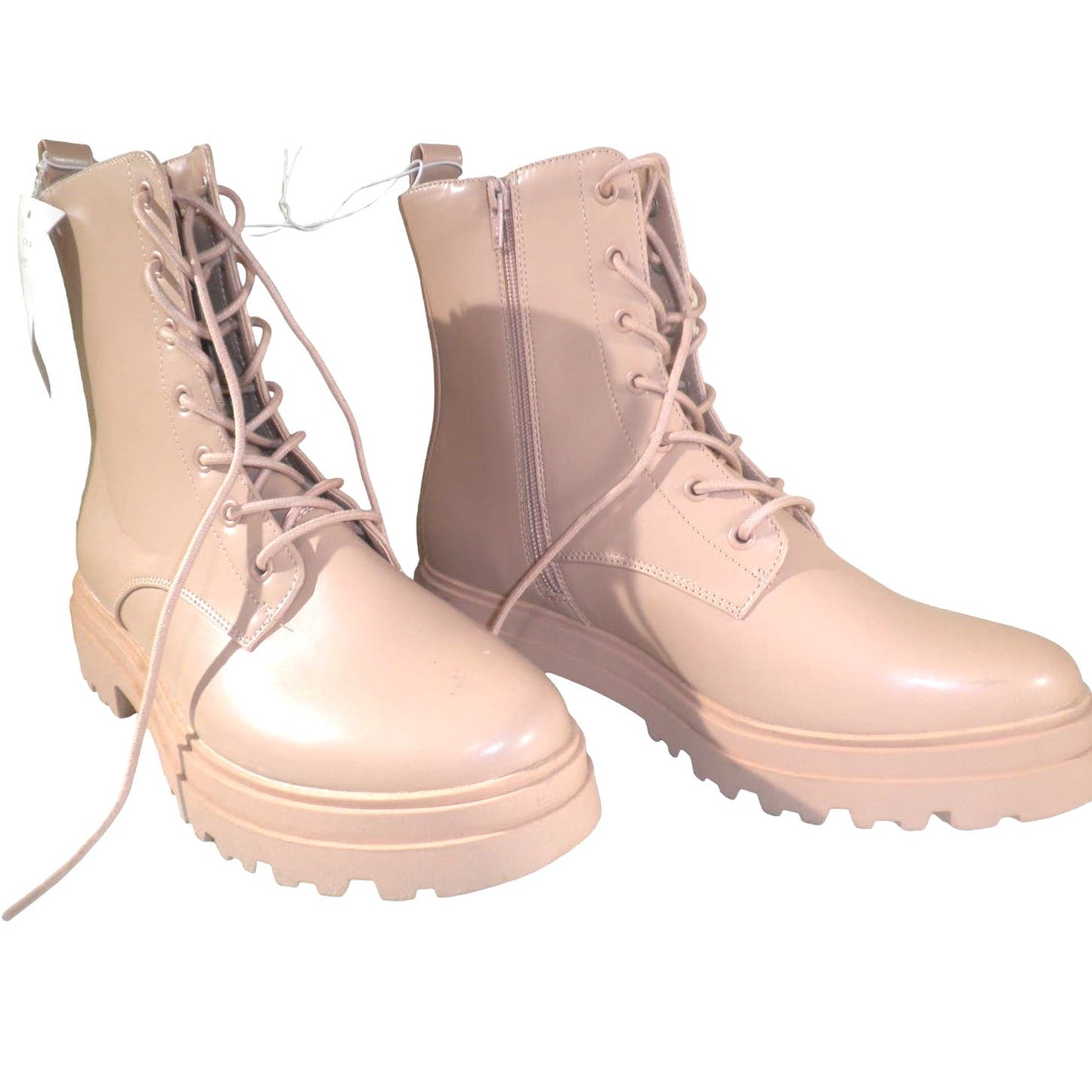 Women's Bridget Combat Boots - a New Day, Tan, Size 11