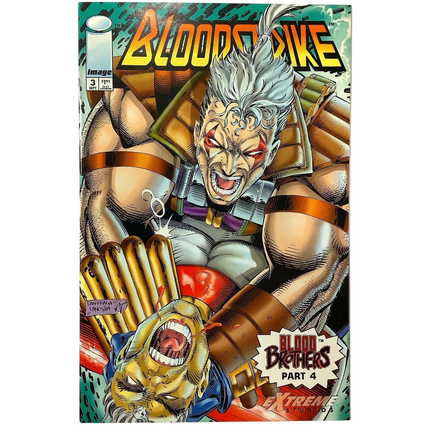 Bloodstrike #3, Blood Brothers Part 4, Jul 1993, NM 9.4, Image Comics