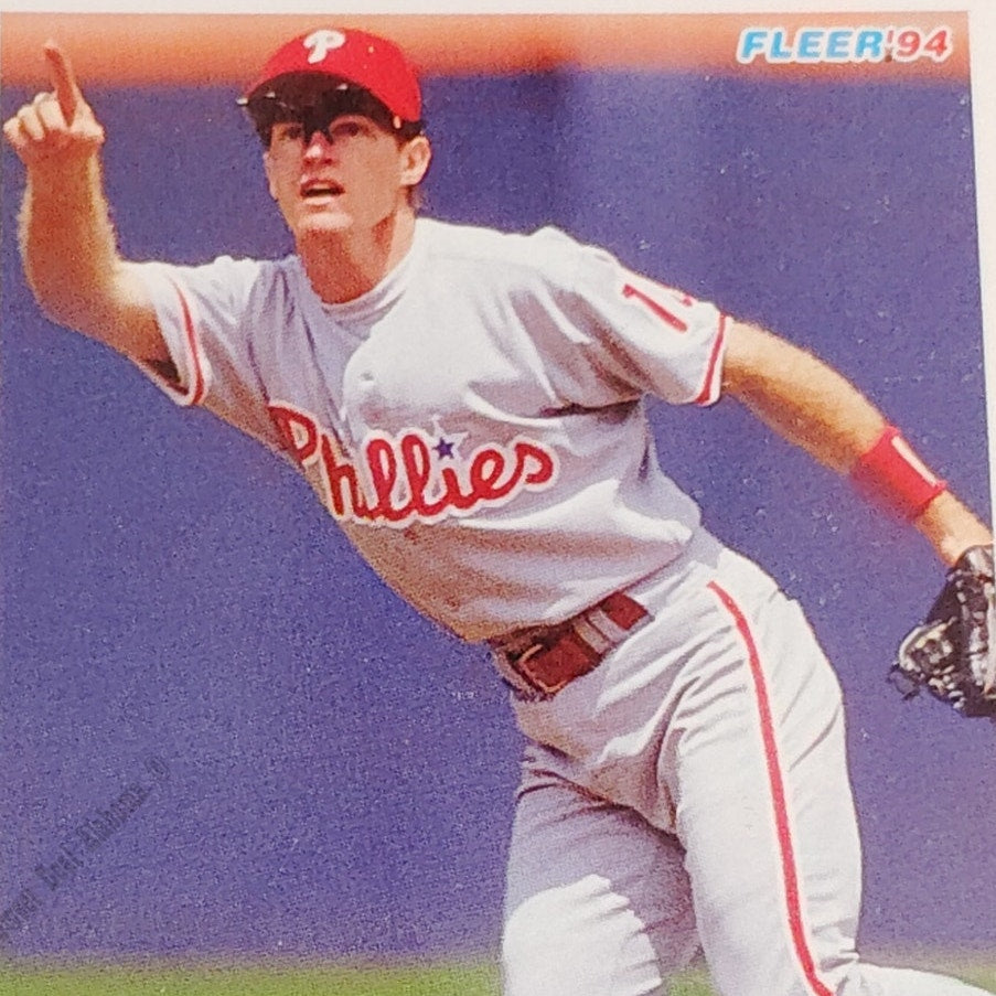 Kevin Stocker, Philadelphia Phillies #601, 1994 Fleer Baseball Collector's Card