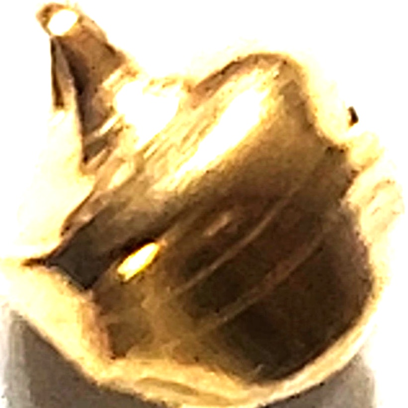 6‑Pack Ghungroo Bells Gold Tone Craft Supplies for Jewelry Making & Decorations