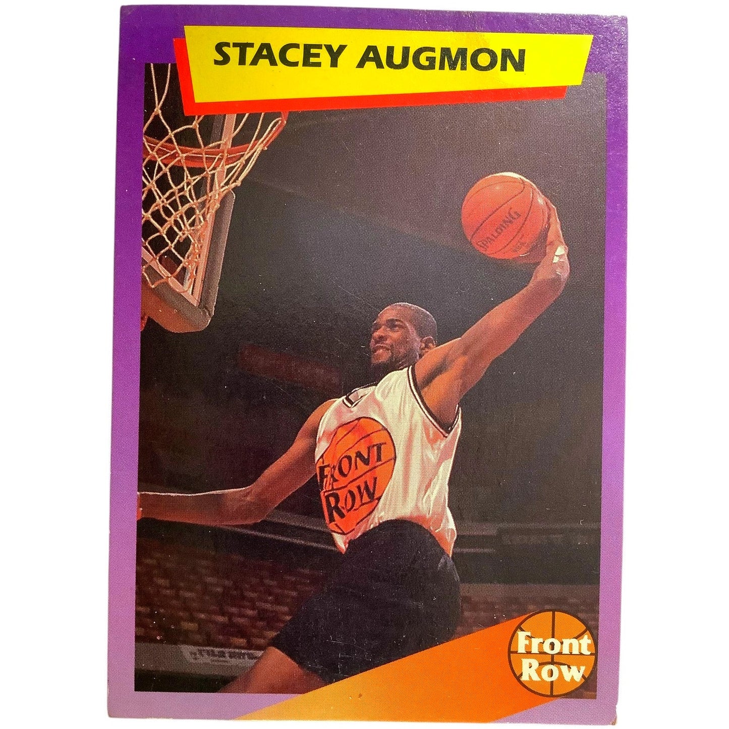 Stacey Augmon, UNLV Rebels, 1992 Front Row Dream Picks Basketball Card 15, EXC
