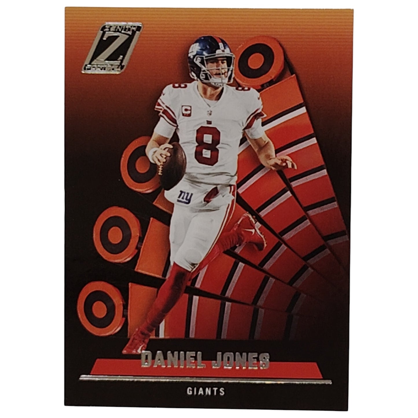 Daniel Jones, New York Giants, NFL 2022 Panini-Zenith Card 17 , EX/NM