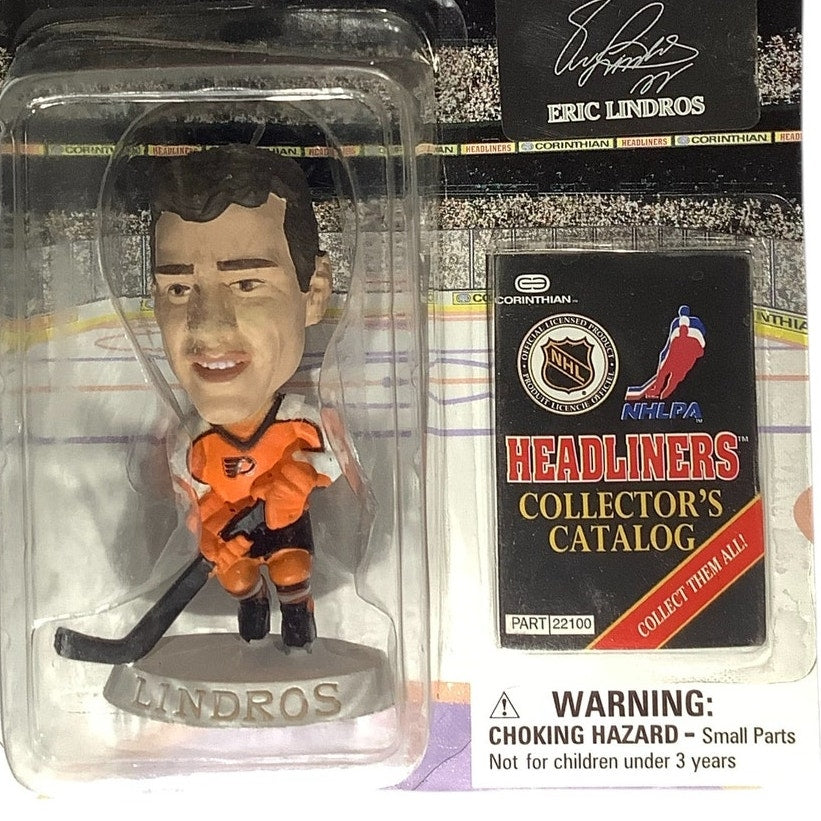 1997 Headliners Philadelphia Flyers Eric Lindros Action Figure NHL NHLPA