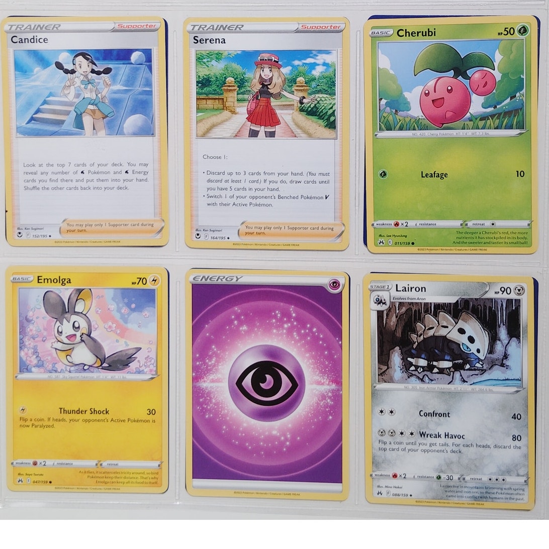 18 Random Pokémon Cards Pictured, Actual Photos Provided