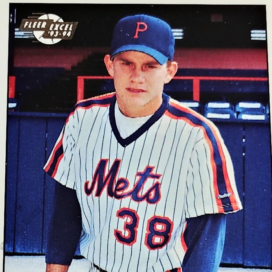 Jason Isringhausen, Pittsfield Mets, No. 235, 93-94 Fleer Excel Minor Leagues