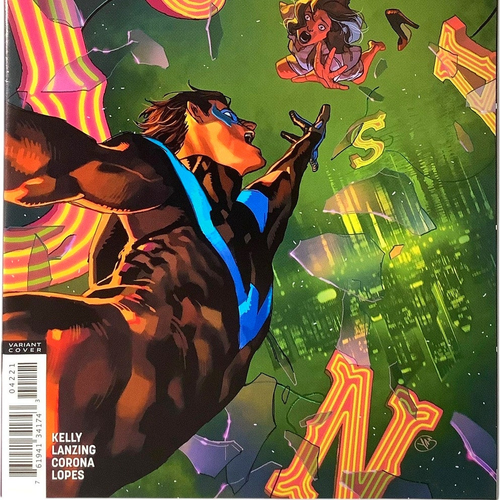 DC Universe Comics, Nightwing #42, Variant Cover, Jun 2018, NM 9.4