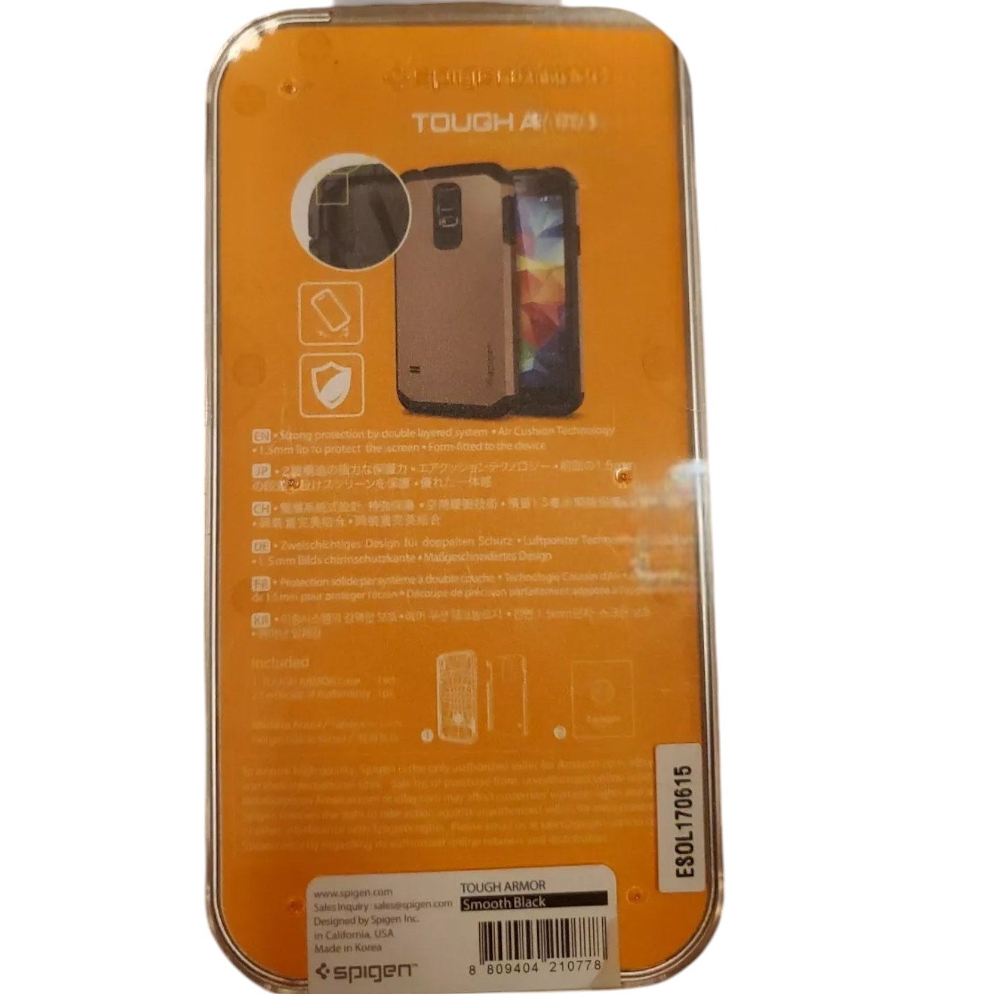 Spigen Wallet S Galaxy S5 Case, for Samsung Galaxy S5 2014 - Black