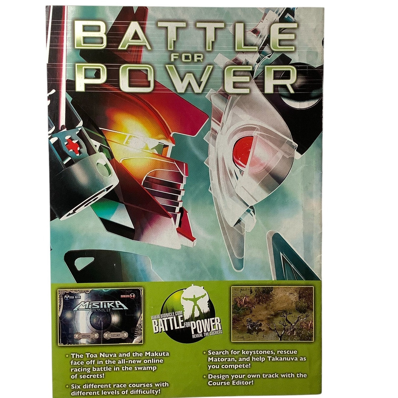 Bionicle Battle for Power #13, Lego, July 2008 DC Comics, NM 9.4