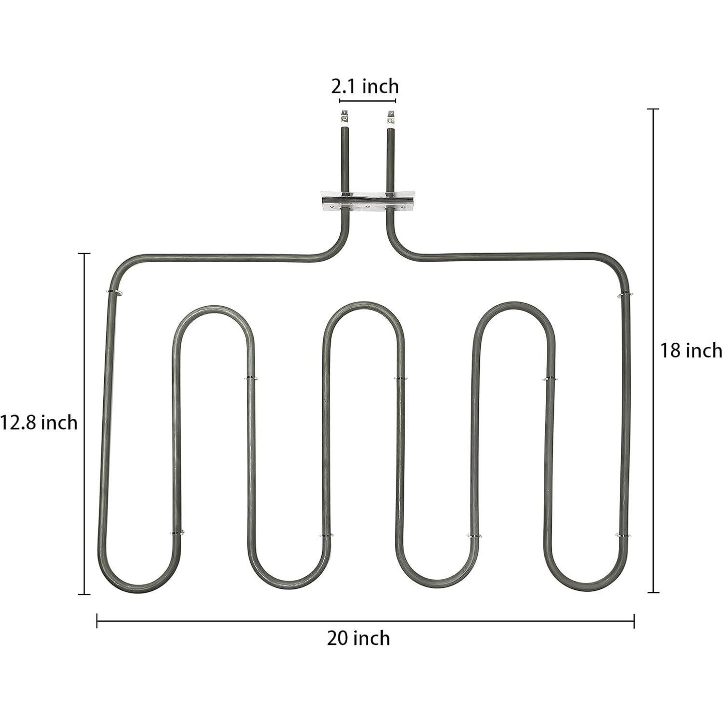 2-Pk Oven Heating Elements – 318254909 & 318254906 – Fits Electrolux, Kenmore+