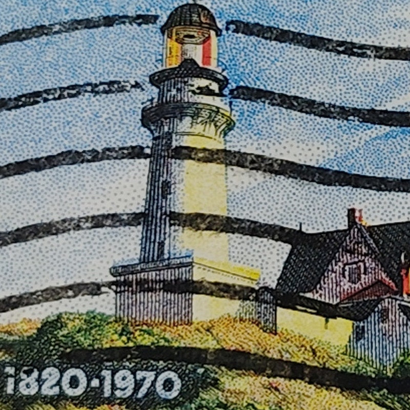 1970 US 6c Maine Statehood 150th Anniversary Stamp #1393 Used Cancelled