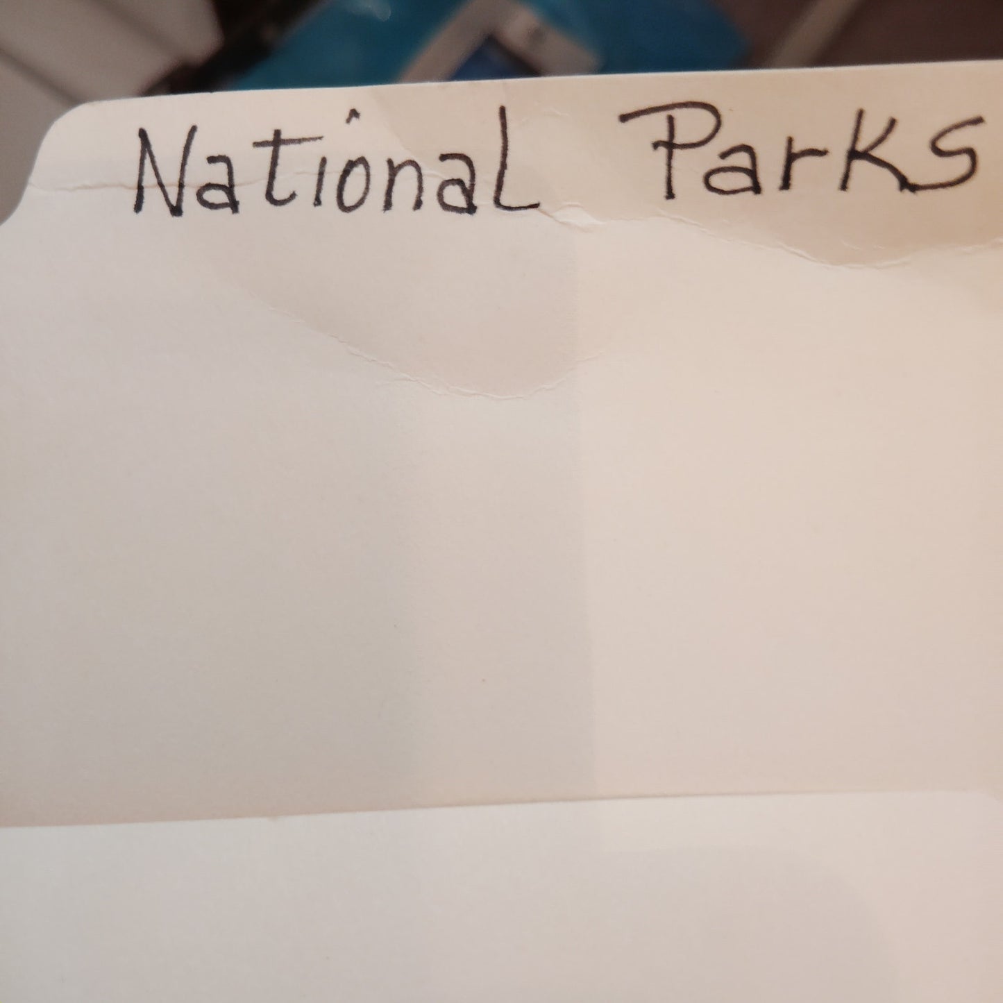 National Parks Conservation Assoc. Ephemera - Field Reports, Brochures, Maps