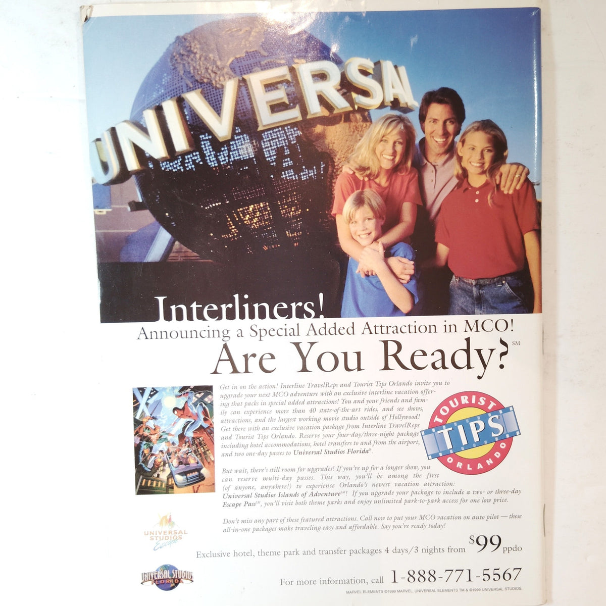 Vintage Interline Adventures Magazine May/June 1999 Caribbean Travel Guide