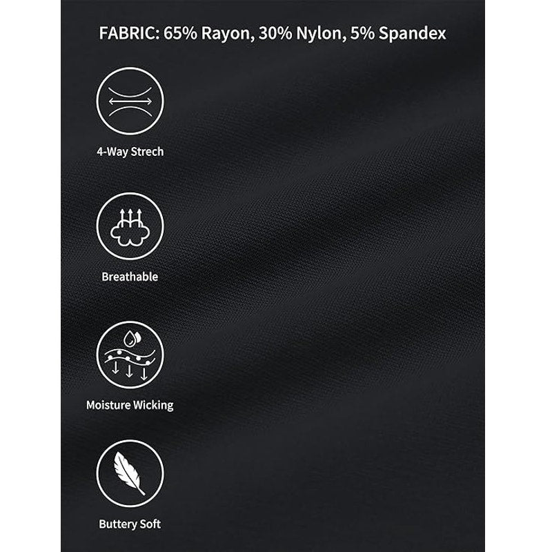 AFITNE LRG Yoga Dress Pants, 31" Inseam Stretchy Work Slacks Straight Leg Pants