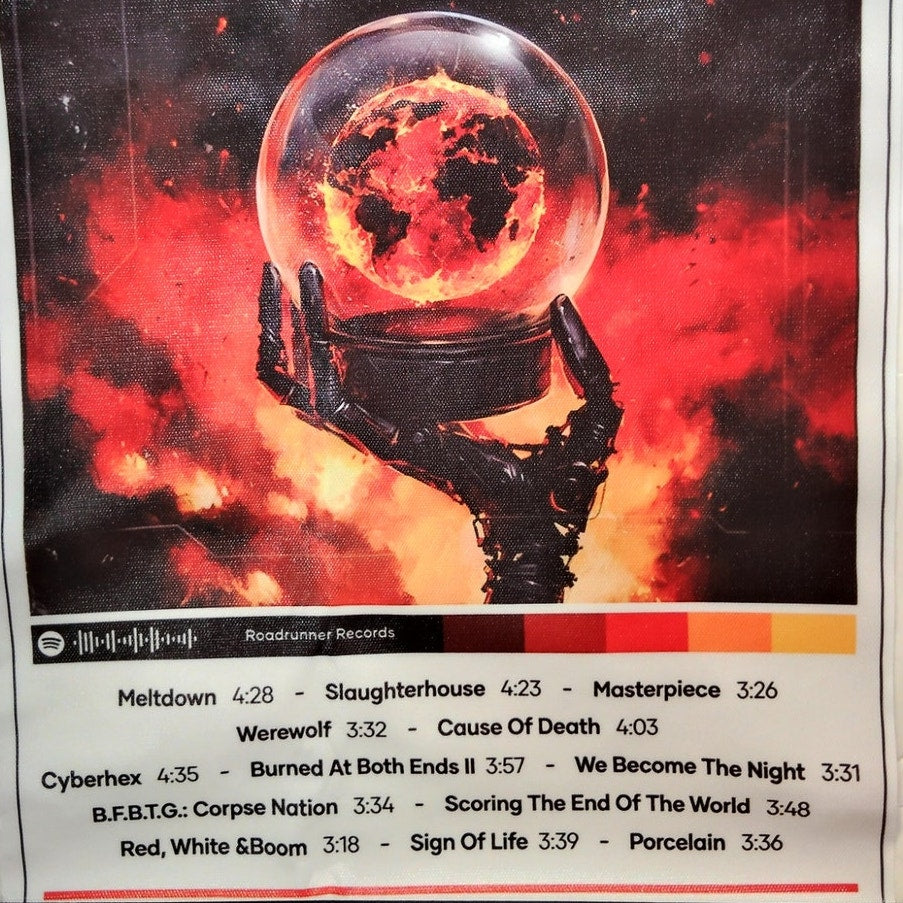Motionless In White Canvas Print, Scoring The End of the World Album Poster 12x18" Unframed Wall Art