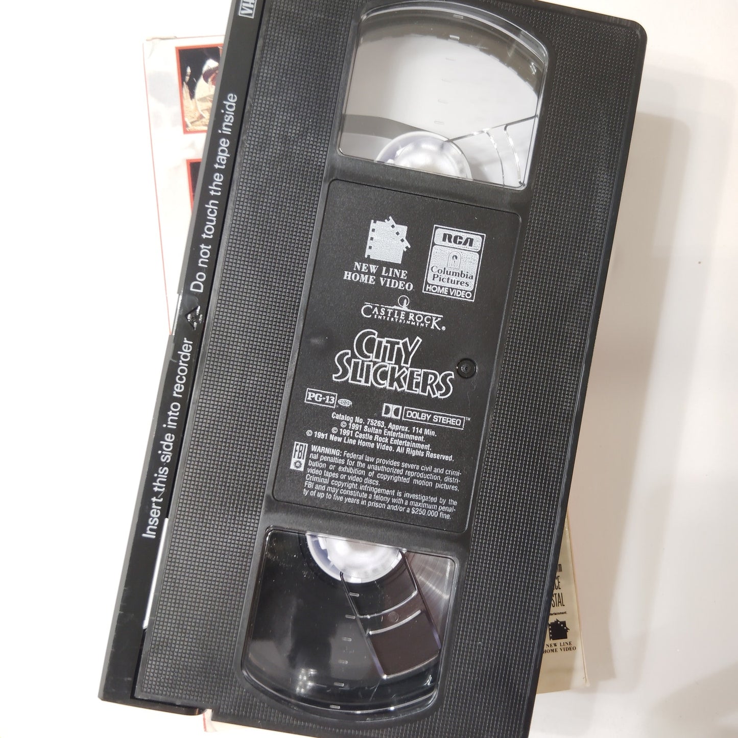 City Slickers VHS 1991 Billy Crystal Daniel Stern Jack Palance Comedy