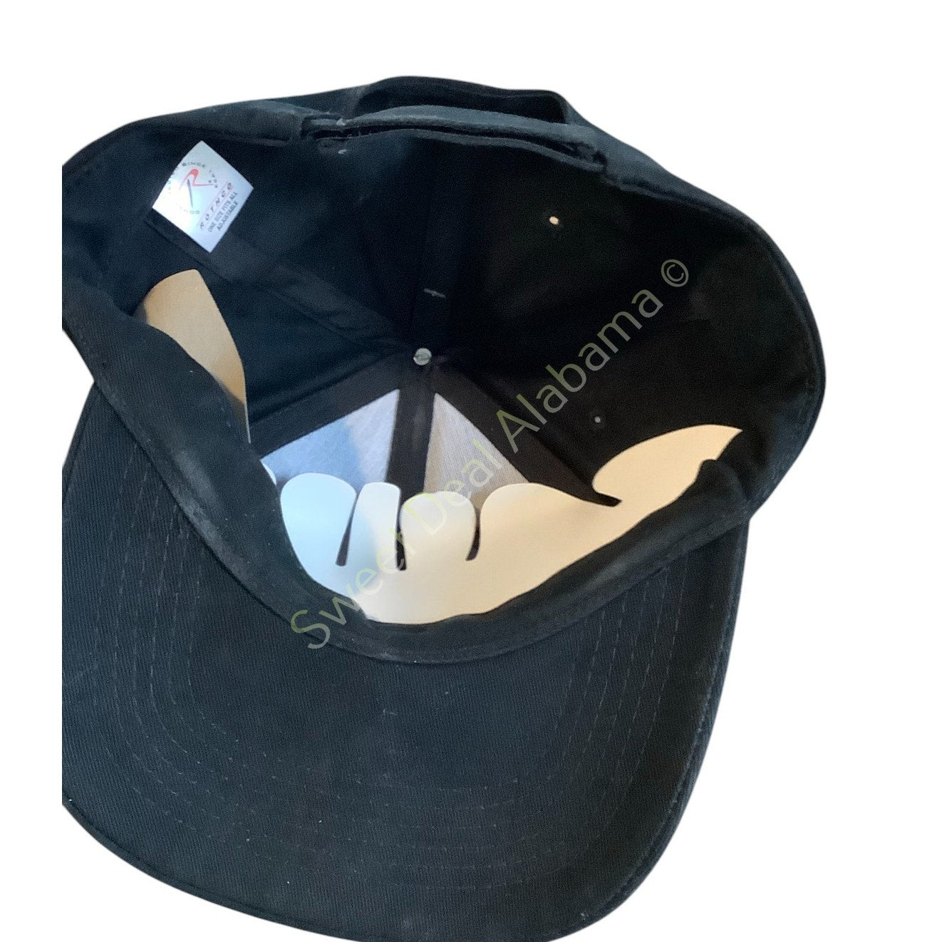 Rothco NASA Logo Supreme Low Profile Cap Black One-Size, Hook & Loop Fastening