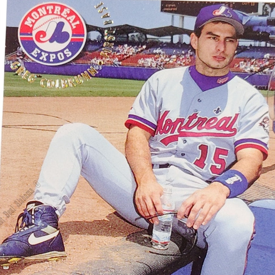 Greg Colbrunn, Montreal Expos, #534, 1994 Fleer Baseball Collector's Card