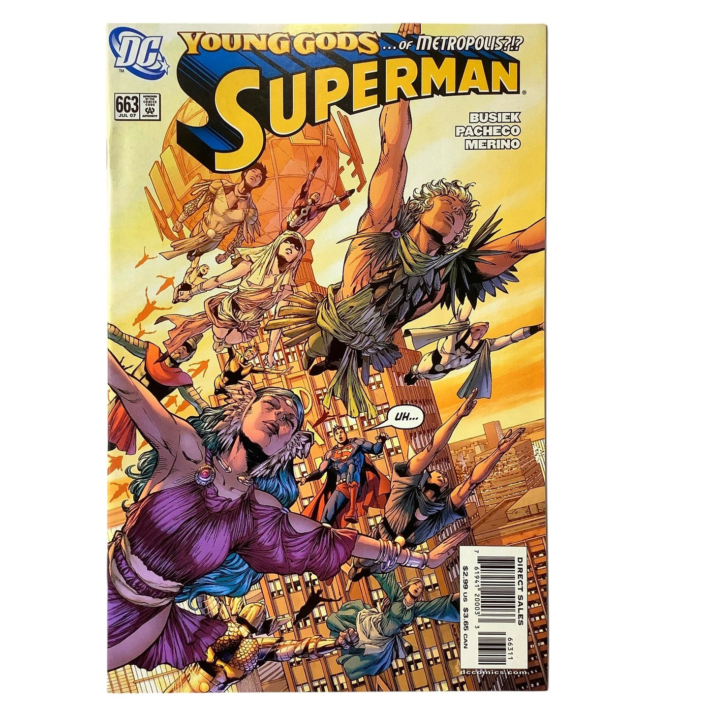 DC Comics, Superman #663, July 2007, NM 9.4