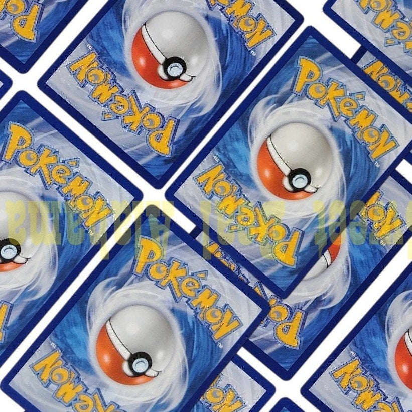 18 Random Pokémon Cards Pictured, Actual Photos Provided