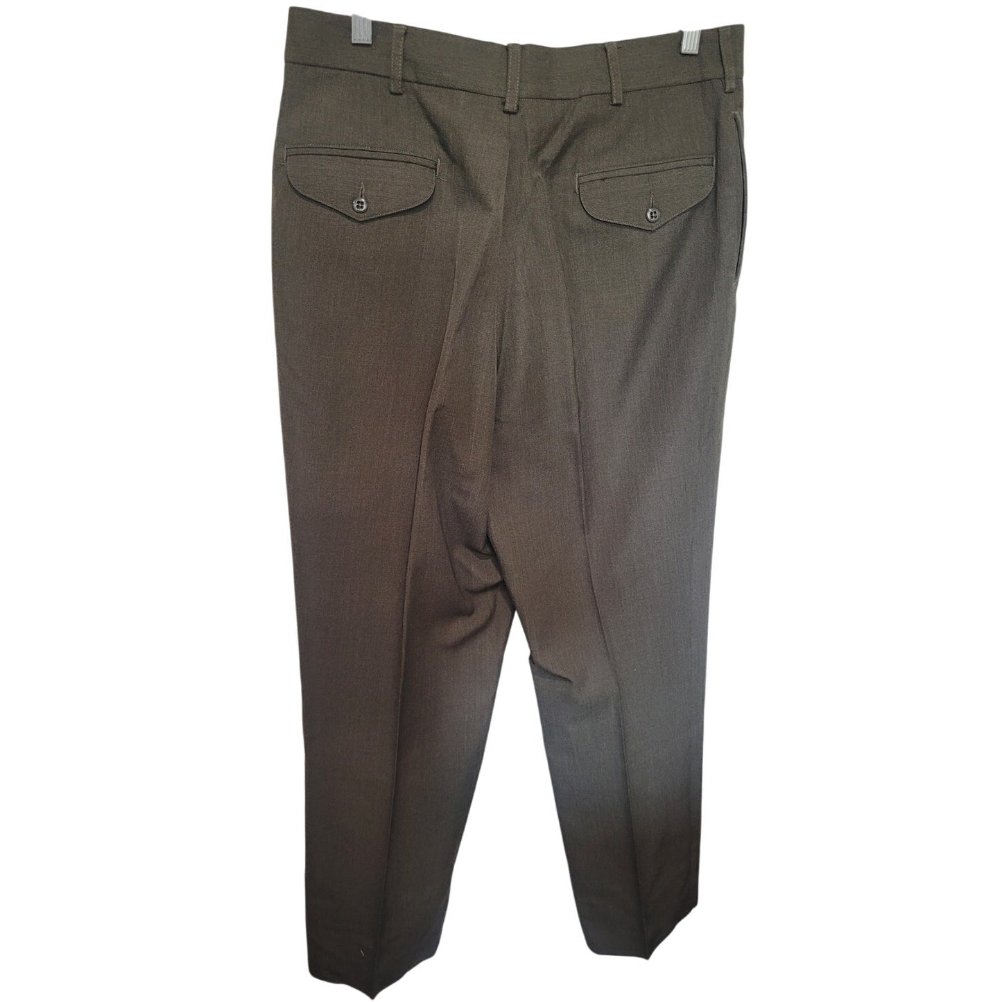 Creighton Class A Trousers - 36L - 55/45 Poly-Wool Blend, USMC Shade 2212