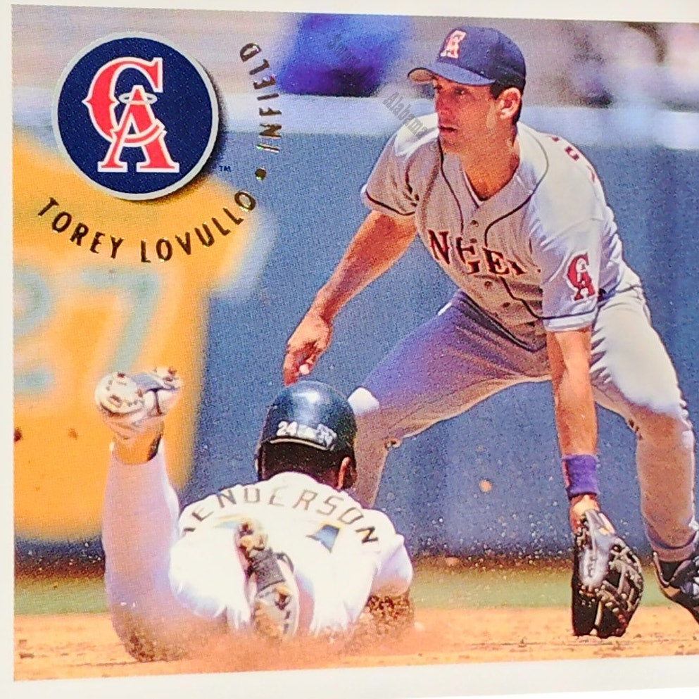 Tony Lovullo, California Angels, #63, 1994 Fleer Baseball Collector's Card