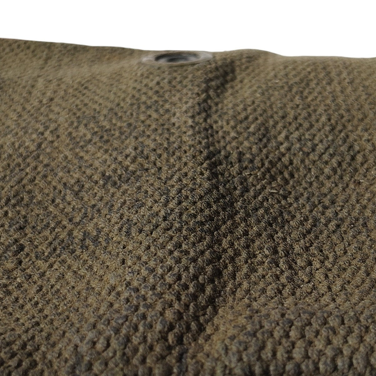 1952 U.S. M1 Carbine Magazine Pouch – Dual Pocket – RAU Fastener – Thick OD Canvas – Korean War Era