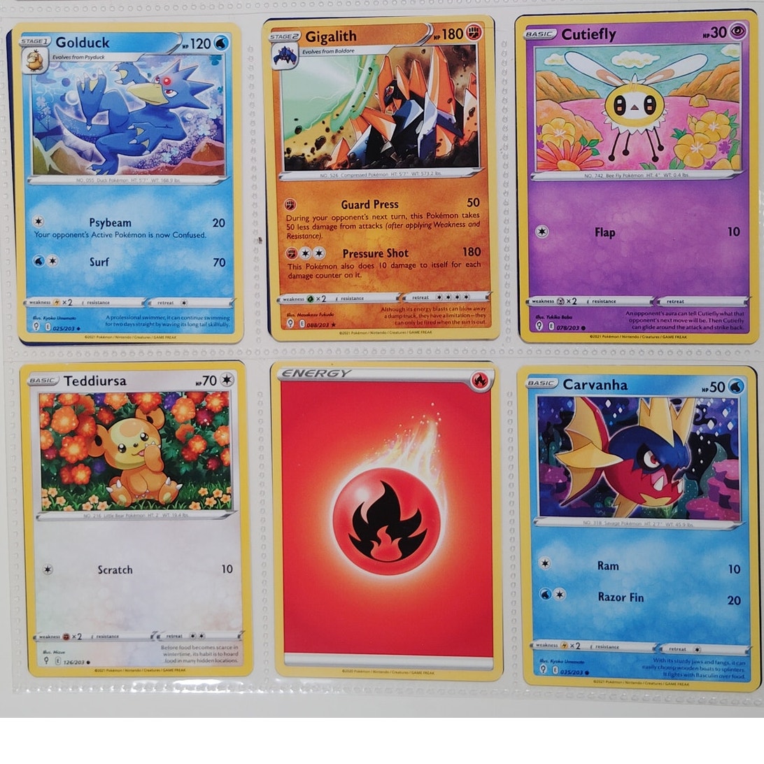 18 Random Pokémon Cards Pictured, Actual Photos Provided