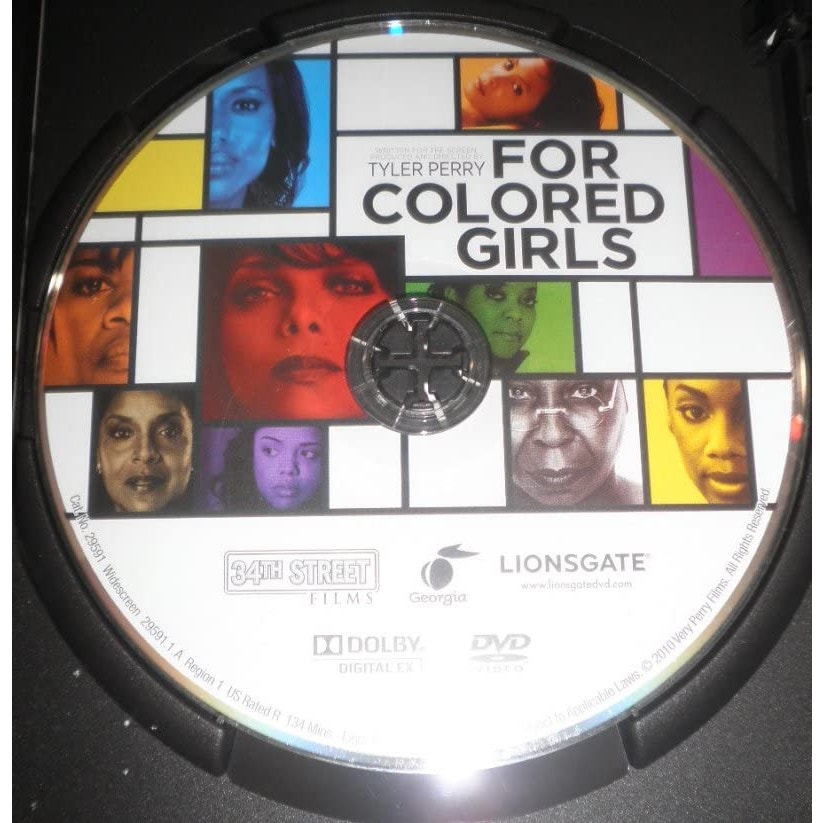For Colored Girls (DVD/WS/NTSC) – Lionsgate Home Entertainment | Anika Noni Rose, Thandie Newton, Kerry Washington, Janet Jackson, Kimberly Elise