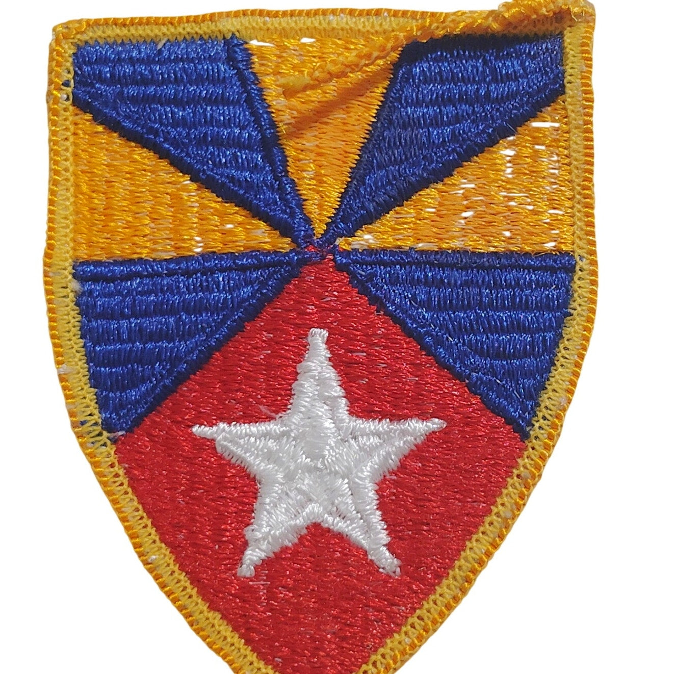 U.S. Army 7th Support Command SSI Patch – Full Color – 2‑3/4" × 2‑1/8" - Sew-On